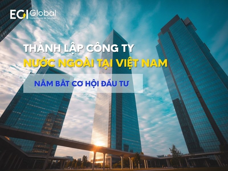 Thành lập công ty nước ngoài tại Việt Nam - Nắm bắt cơ hội đầu tư