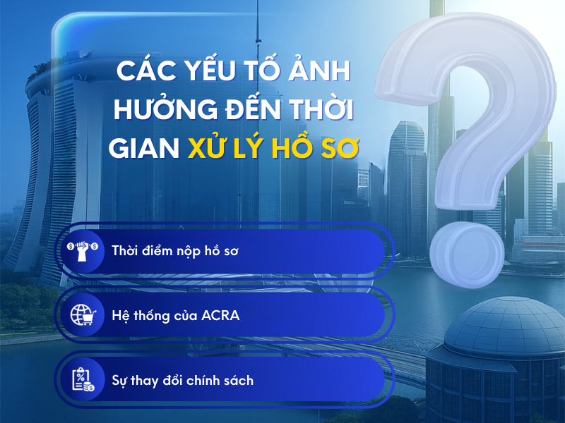 Các yếu tố ảnh hưởng đến thời gian xử lý hồ sơ