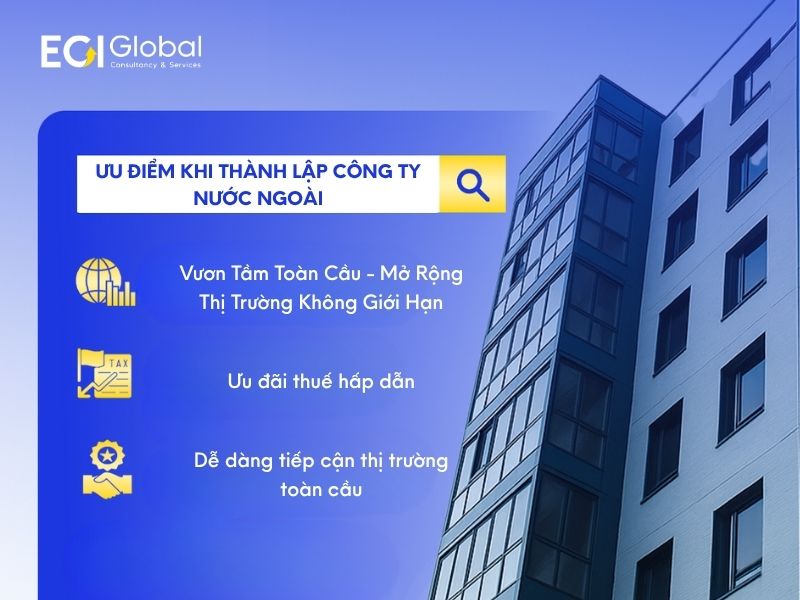 Thủ tục thành lập công ty nước ngoài dễ dàng cùng ECI