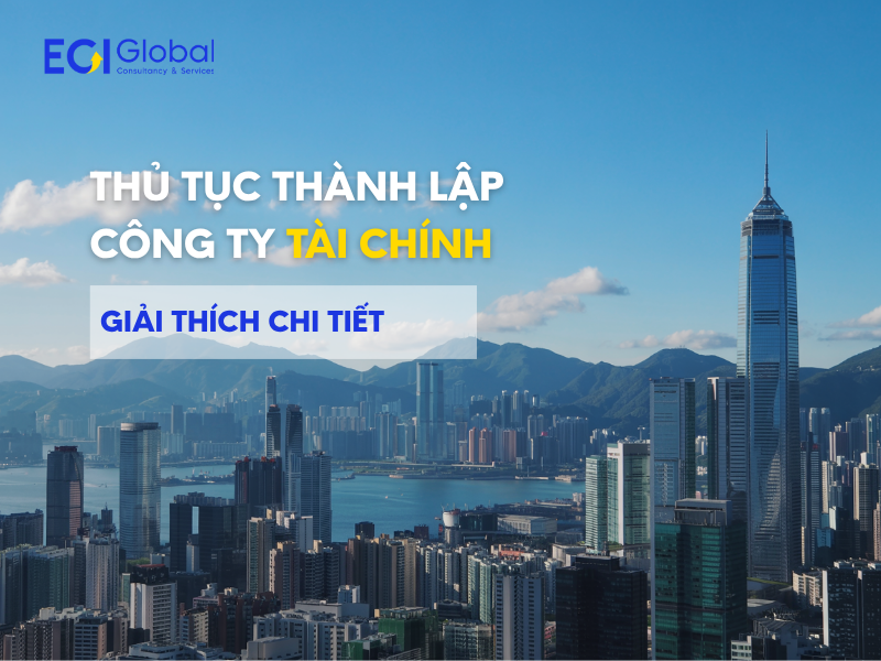 thủ tục thành lập công ty tài chính
