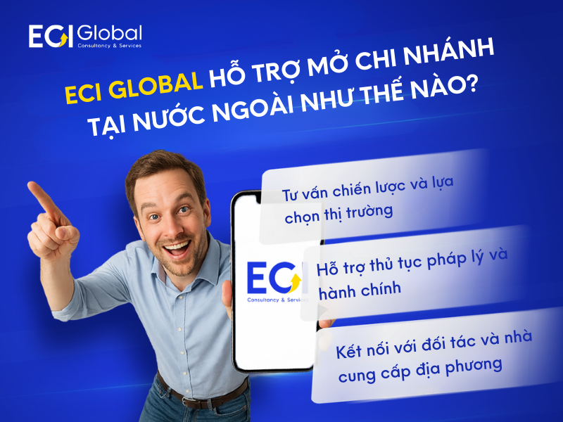 ECI Global hỗ trợ doanh nghiệp mở chi nhánh tại nước ngoài như thế nào?