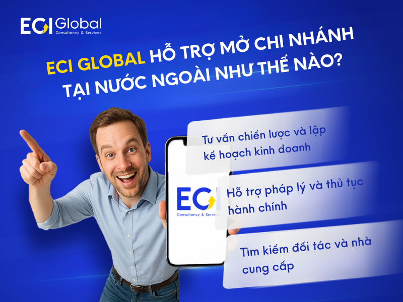 ECI Global hỗ trợ doanh nghiệp mở chi nhánh tại nước ngoài như thế nào
